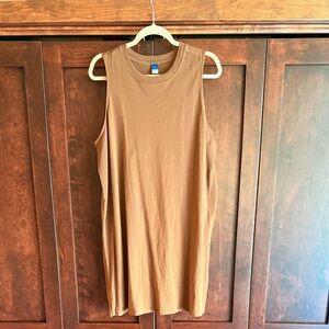 Old Navy Brown Sleeveless Mini Dress
